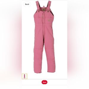 Vintage Carhartt pink jumpsuit XL